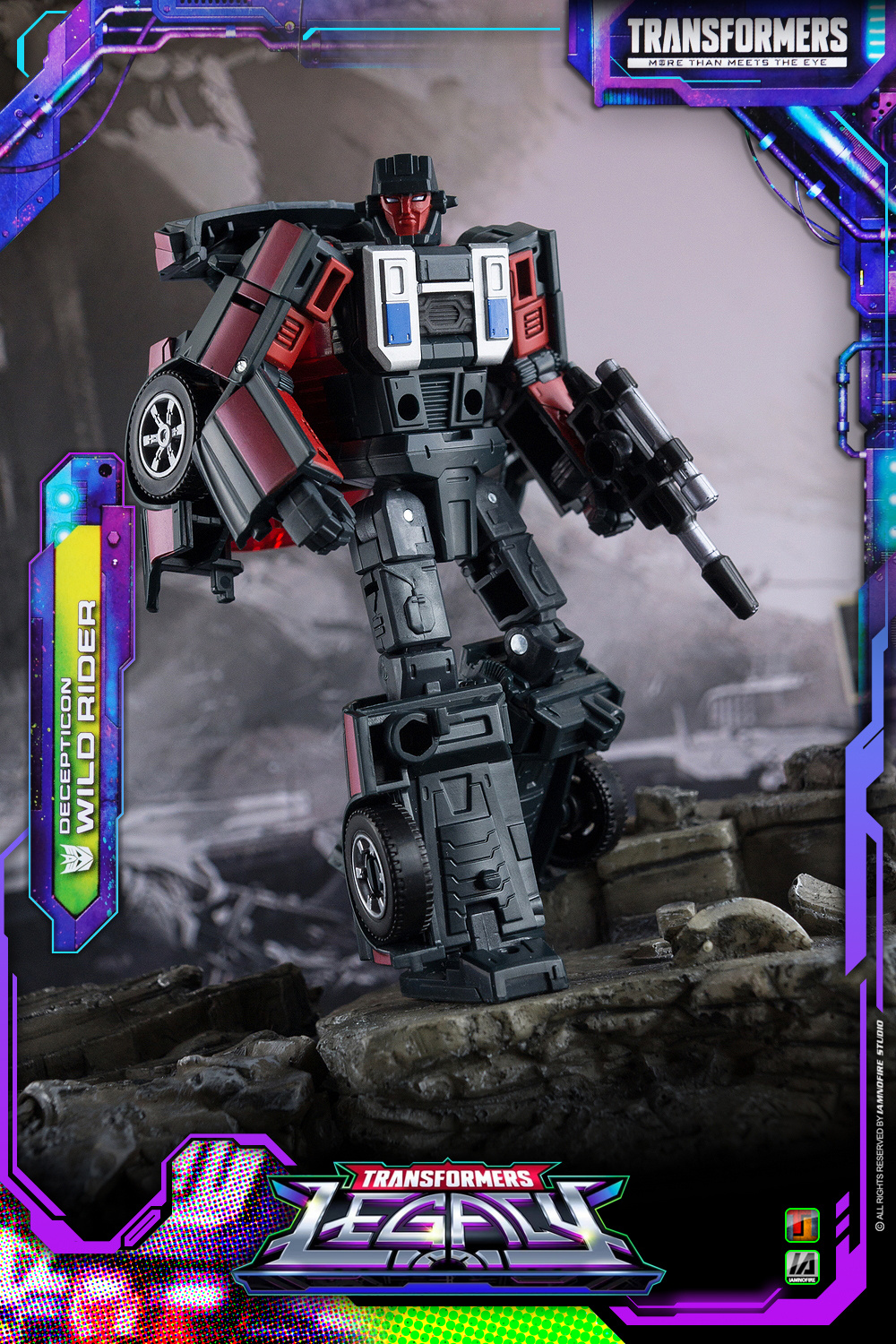 Transformers Legacy Wild Rider Toy Photography Images by